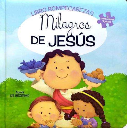 Libro Rompecabezas; Milagros De Jesus