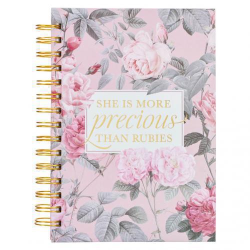 Libreta con anillas - More Precious than Rubies - Proverbs 31:10