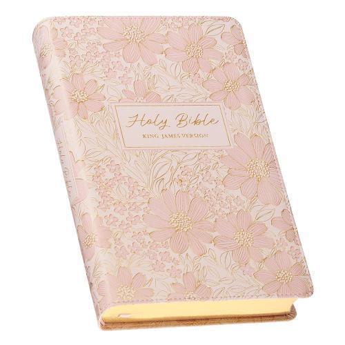 Biblia en Ingles, King James Versión, Imitación Piel, Tamaño Manual, con Indice,