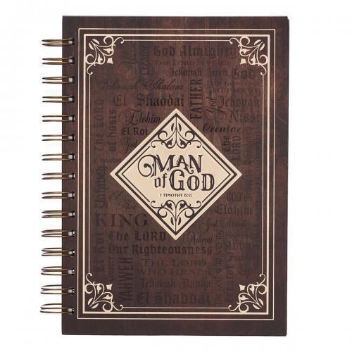 Libreta "Man of God" Color Cafe, 192 pg