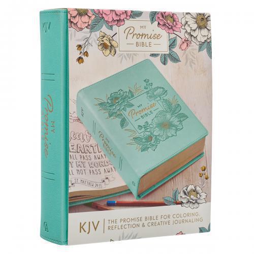 Biblia KVJ - My Promise, Pasta Dura, Color Aqua