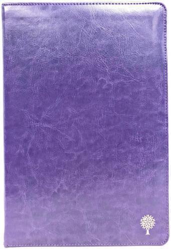 RVR1960 Bible, Giant Size, Senti-Leather, Purple, Zipped with Images