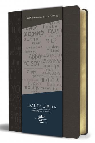 RVR1960 Bibles with Study of the Names of God, Personal Size Imitation Leather
