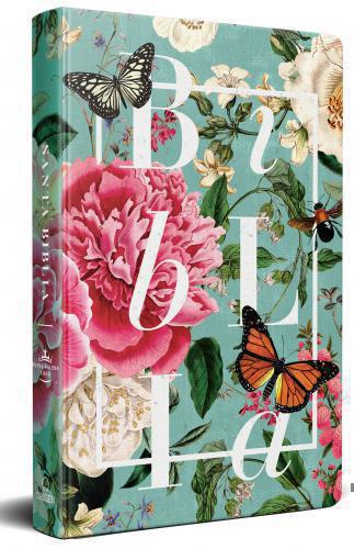 RVR1960 Bible Names of God, Hand Size, Hardcover, Flower Garden Design