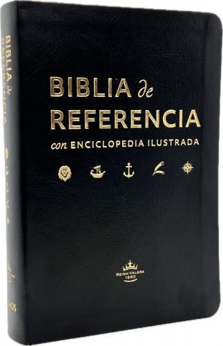 Biblia de referencia con enciclopedia ilustrada (Similpiel negro)