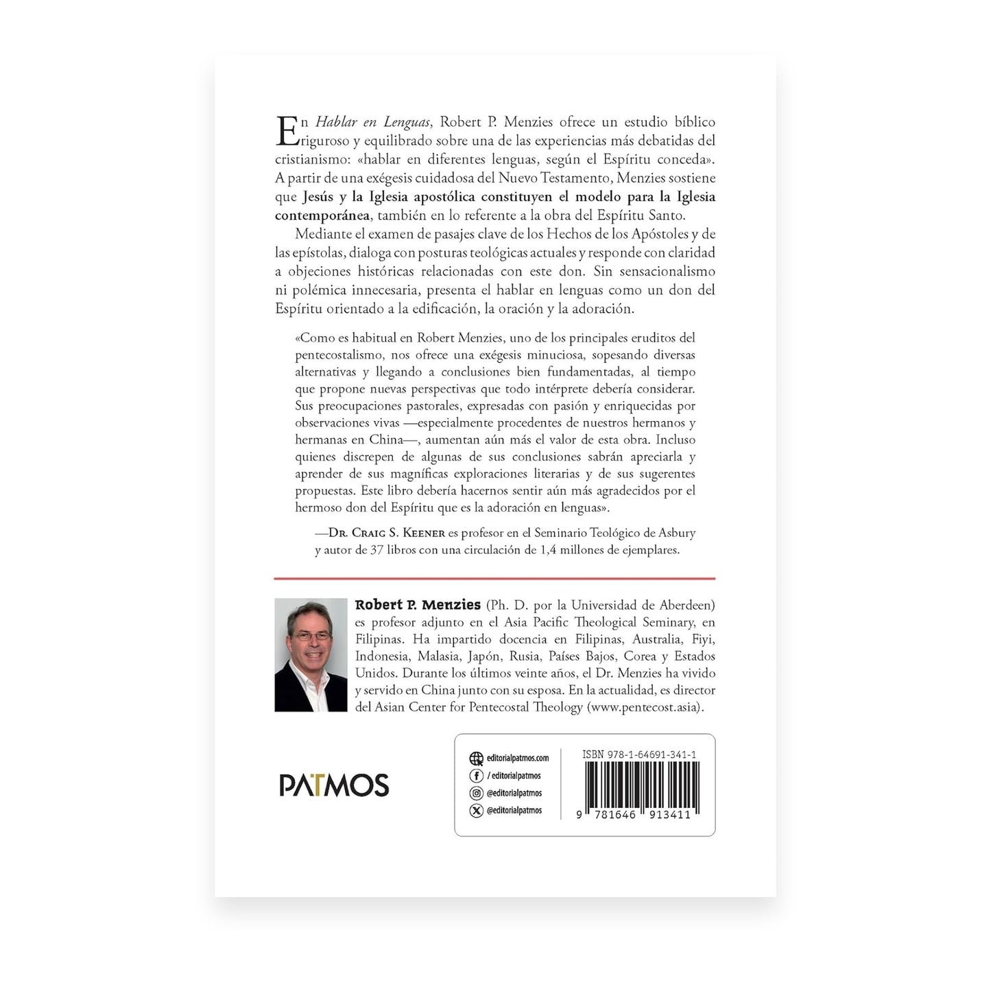 Hablar En Lenguas por Robert P. Menzies