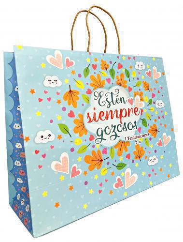 Bolsa Para Regalo, Tamaño Grande, Siempre Gozosos