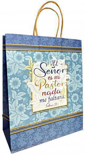 Bolsa Para Regalo, Tamaño Mediano, El Señor Es Mi Pastor