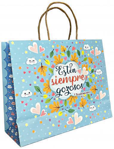 Bolsa Para Regalo, Tamaño Mediano, Siempre Gozosos