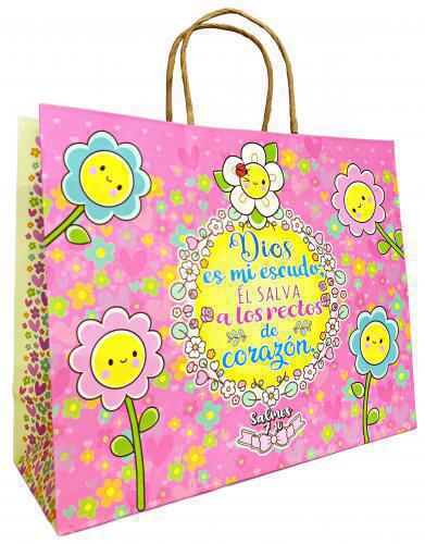 Bolsa Para Regalo, Tamaño Mediano, Dios Es Mi Escudo