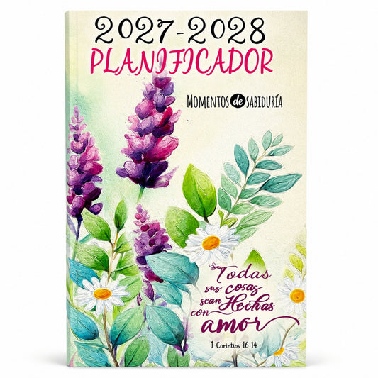 Planificador Momentos de Sabiduría 2027-2028 – Todas sus cosas sean hechas con a