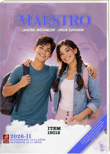 Expositor Joven Maestro - 12 a 17 Años  Julio - Diciembre 2026