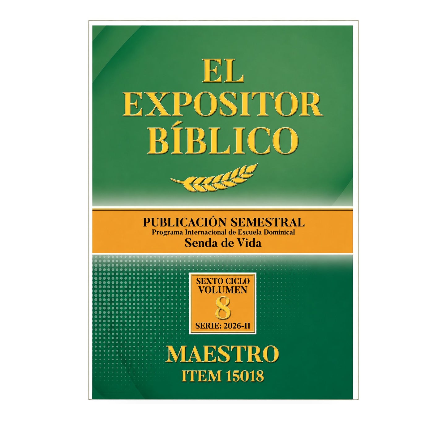 Adult Exhibitor Teacher Hardcover Semester January - June 2026