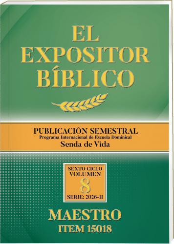 Expositor Adulto Maestro Pasta Dura Semestre  Julio - Diciembre 2026