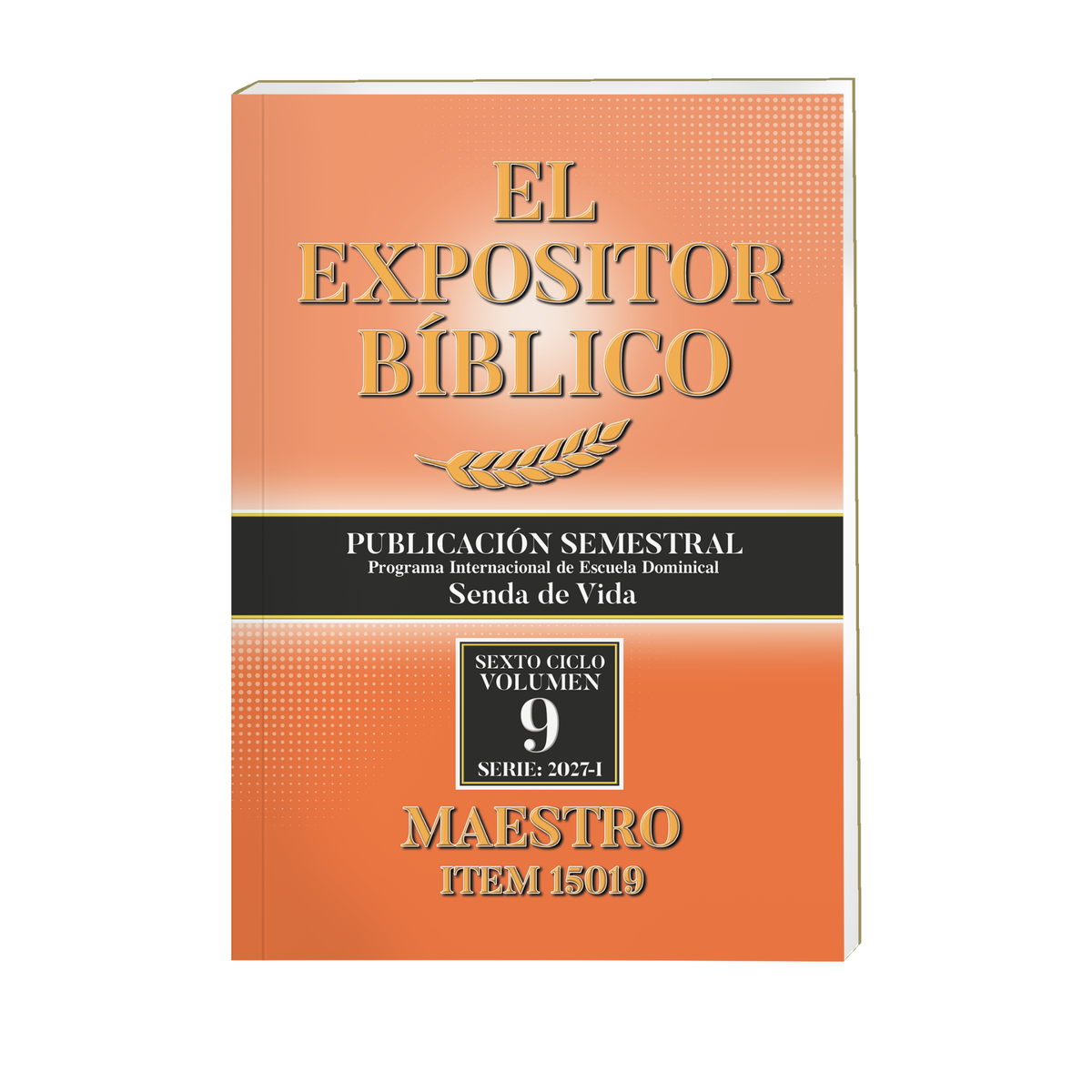 Expositor Adulto Maestro Pasta Rustica Semestre Enero - Junio 2027