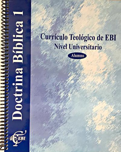 Currículo Teológico - Doctrina Bíblica 1, Alumno