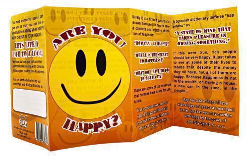 Tratado en inglés, Are You Happy paquete de 100 unidades