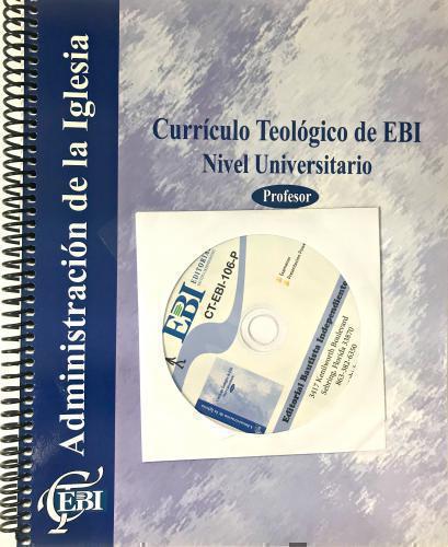 Currículo Teológico - Administración de la Iglesia, Profesor
