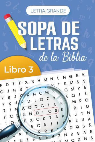 Sopa De Letras De La Biblia Letra Grande, Libro 3