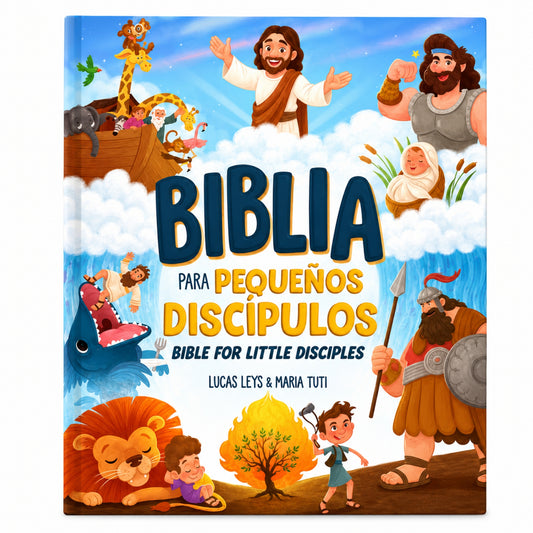 Biblia Para Pequeños Discípulos (bilingues) por Lucas Leys