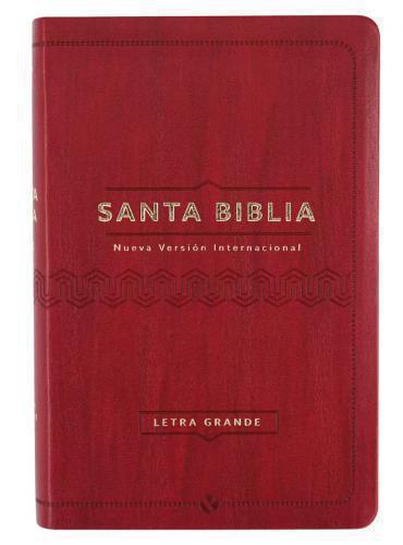 Biblia NVI, Tamaño Manual, Imitación Piel, Color Vino