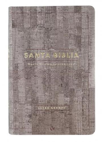 Biblia NVI, Tamaño Manual, Imitación Piel, Color Madera