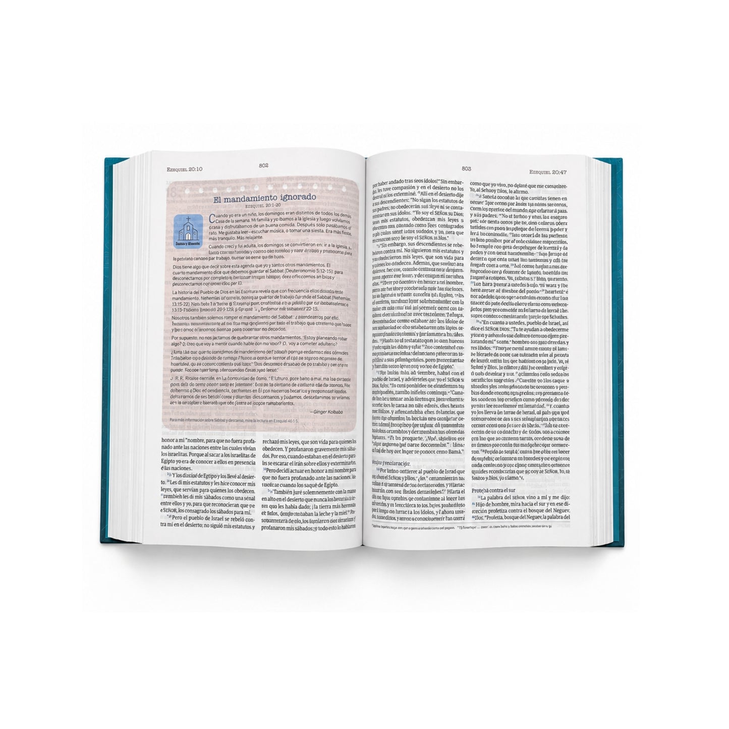 Biblia NVI Temas cotidianos para mujeres, Tapa dura, Turquesa