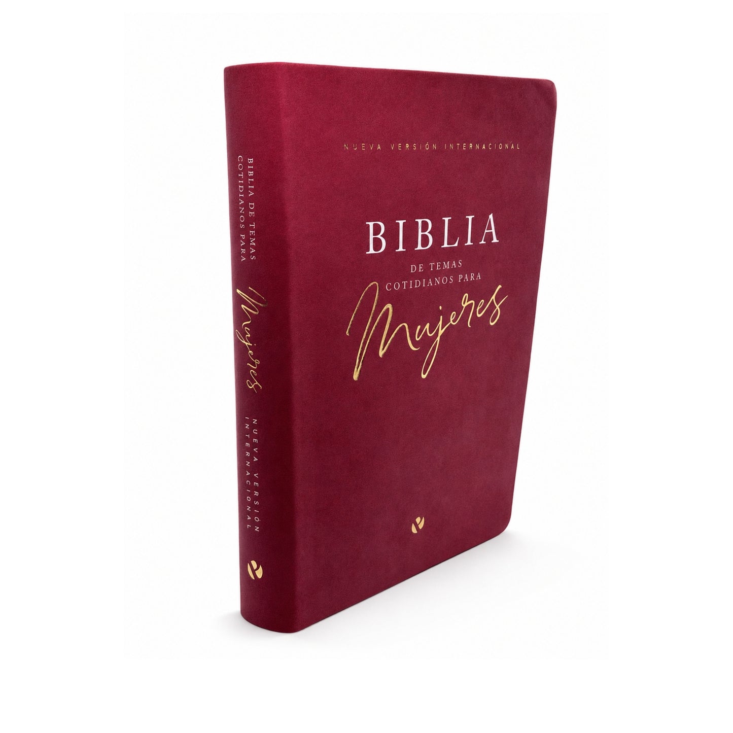 Biblia de estudio temas cotidianos para mujeres, piel Rosa