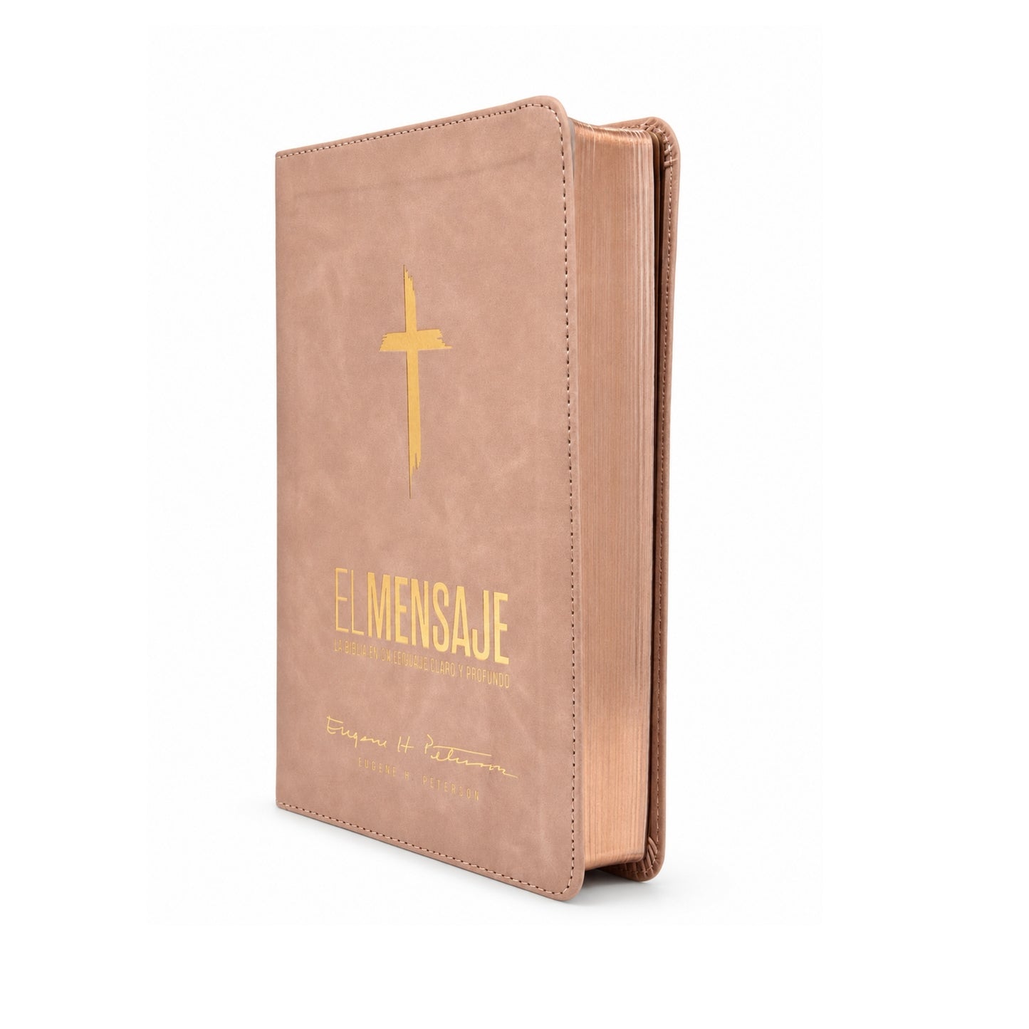Biblia El Mensaje SentiPiel: La Biblia en un lenguaje claro y profundo