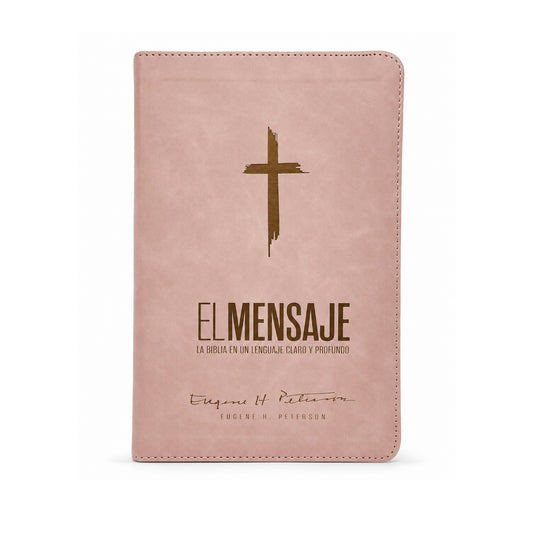 Biblia El Mensaje SentiPiel: La Biblia en un lenguaje claro y profundo