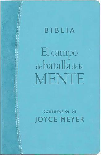 Biblia RVR1960 Imitación Piel - El Campo De Batalla De La Mente por Joyce Meyer