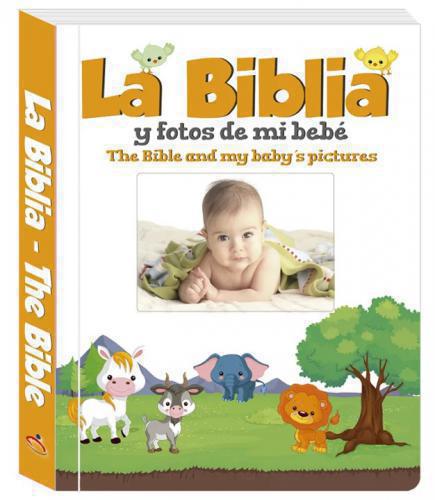 Biblia y Fotos De Mi Bebe Bilingüe