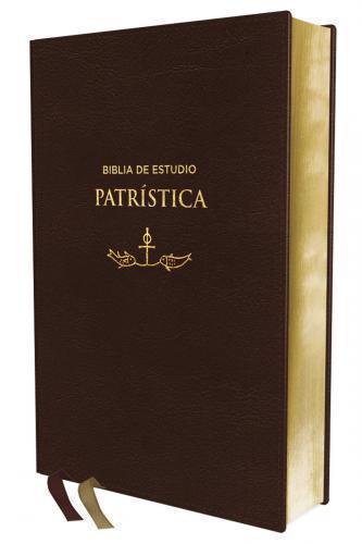 RVR77 Study Bible, Imitation Leather Patristic, Brown