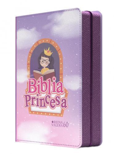 RVR 1960 Bible Compact Size, Imitation Leather, Princess Design With Zipper