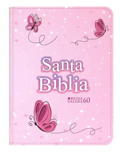 RVR 1960 Bible, Mariposa Youth Collection, Imitation Leather, Compact Size