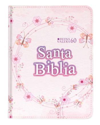 Biblia RVR 1960, Coleccion Juvenil Mariposa, Imitación Piel, Tamaño Compacta