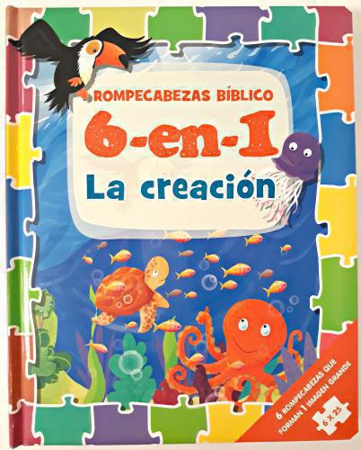 Rompecabezas Biblico 6 en 1 - La Creación