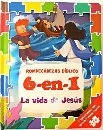 Puzzle Bíblico 6 en 1 para Niños (Edades 3-5)