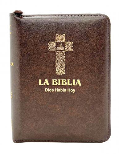 Biblia Dios Habla Hoy DHH - Tamaño pequeña con Deuterocanónicos, imitación piel