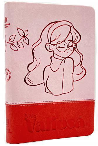 TLA Bible, Compact Size, Pink/Fuchsia Imitation Leather