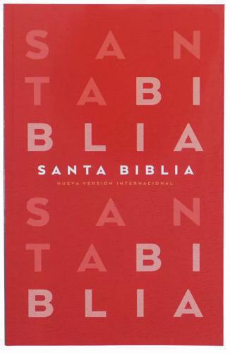Biblia NVI Tamaño Manual, Excelencia Ultrafina, Portada Sencilla, Diseño Roja