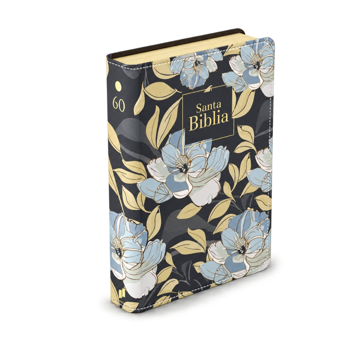 Biblia RVR1960 Letra Grande 12 Puntos Floral