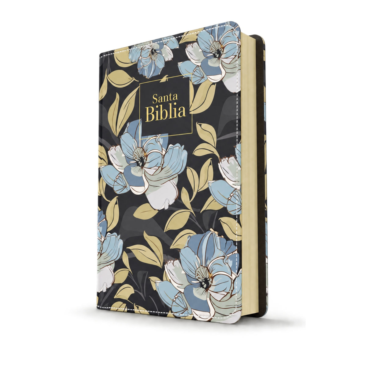 Biblia RVR1960 Letra Grande 12 Puntos Floral