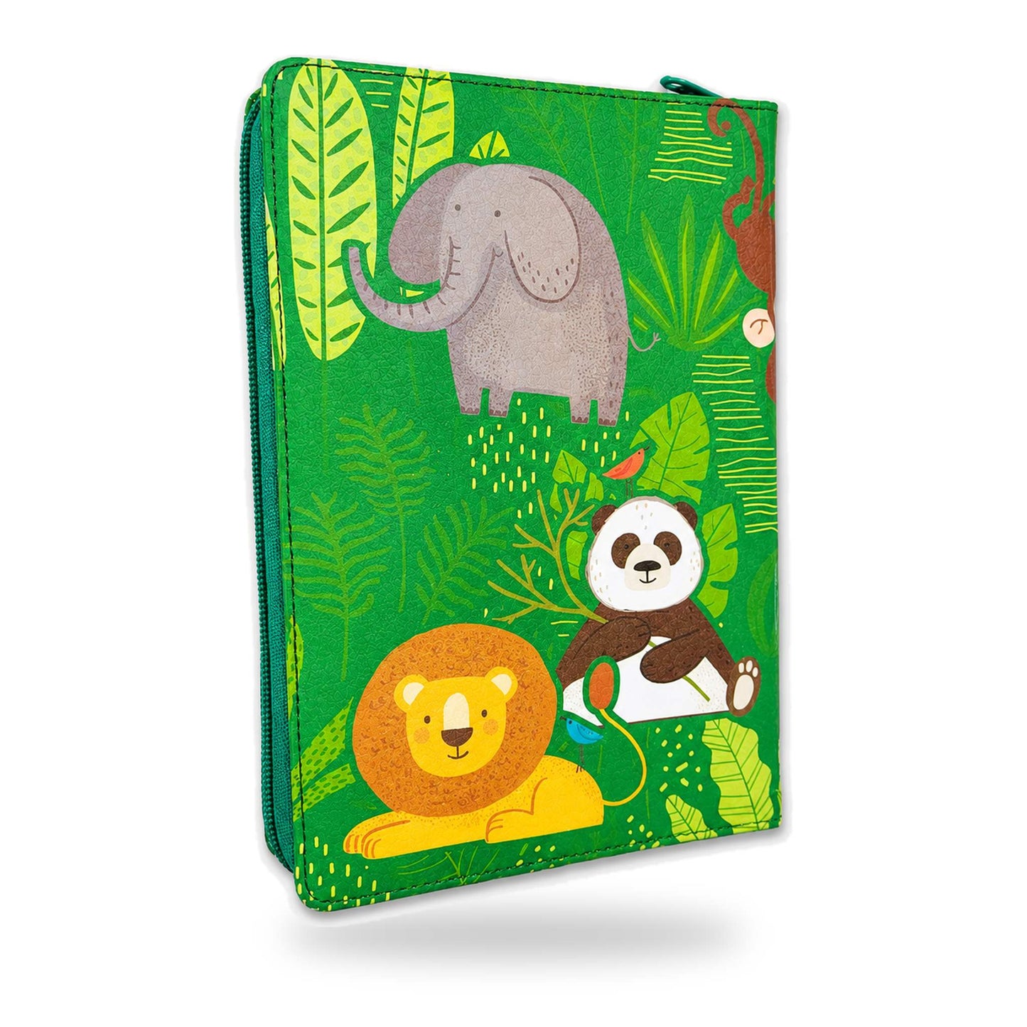 Biblia RVR1960 Imitación Piel, Tamaño Manual, Interactiva, Con Cierre