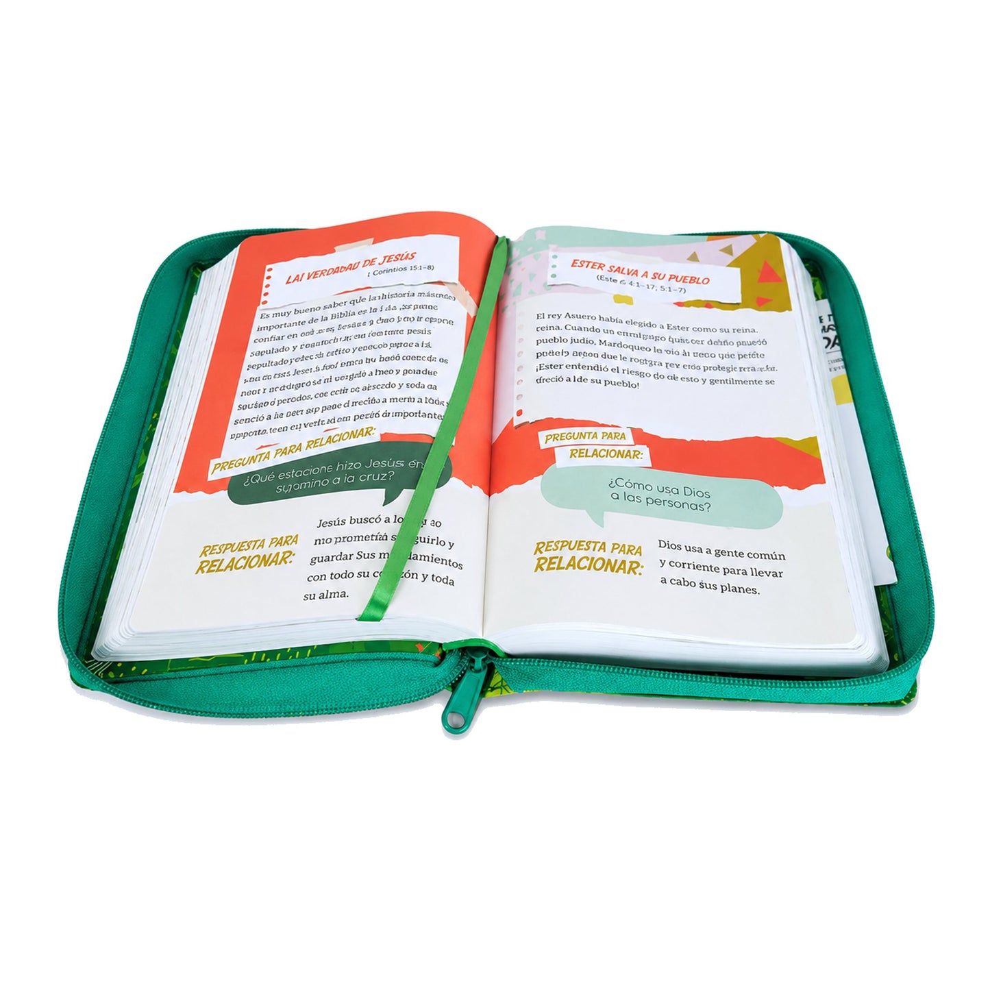 Biblia RVR1960 Imitación Piel, Tamaño Manual, Interactiva, Con Cierre
