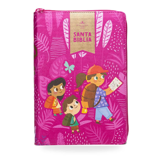 RVR1960 Imitation Leather Bible, Manual Size, Interactive, Zipped