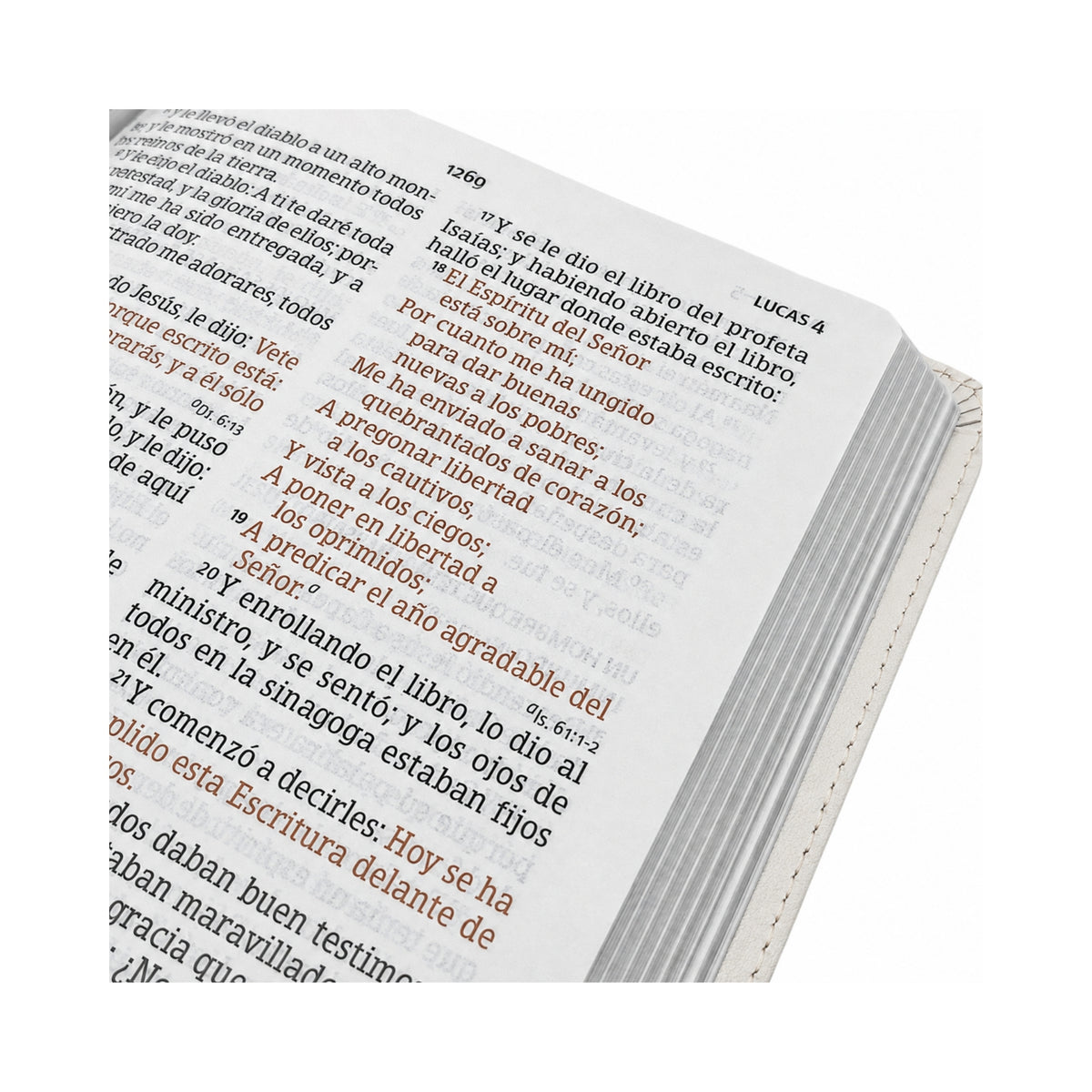 Biblia RVR60, Imitación Piel, Tamaño Manual, Color Acuarela
