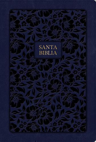 RVR60 Bible, Imitation Leather, Compact Size, Navy Blue