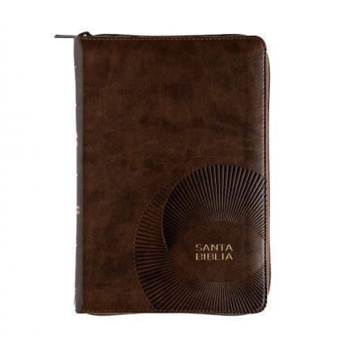 Biblia Reina Valera 1960 Imitación Piel, Tamaño Manual, Con Cierre e Indice