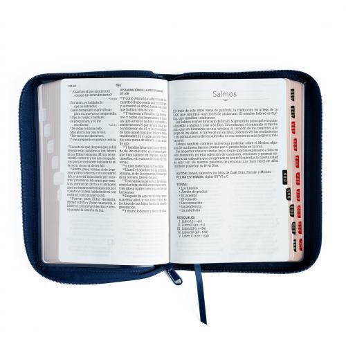 Biblia Reina Valera 1960 Imitación Piel, Tamaño Manual, Con Cierre e Indice